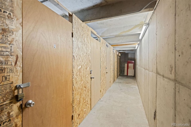 220 E Ln Bonte St Unit 317, Dillon, CO 80435 - hall featuring concrete flooring