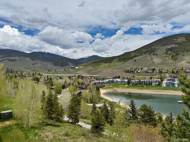 220 E Ln Bonte St Unit 317, Dillon, CO 80435 - view of mountain background with a nearby body of water