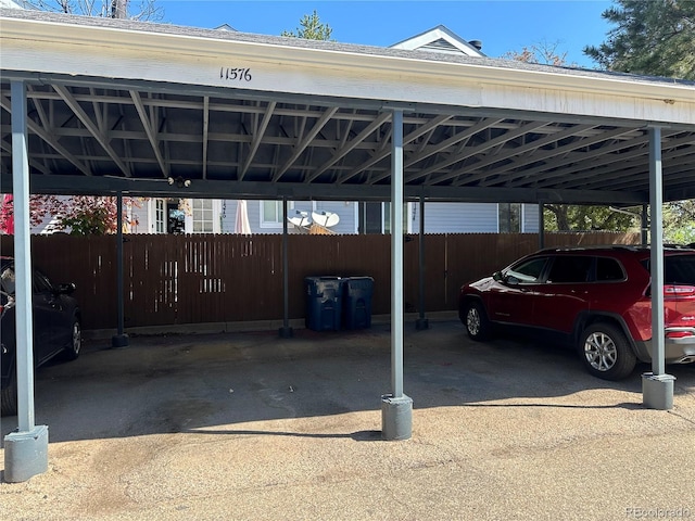 11576 E Bayaud Dr, Aurora, CO 80012 - covered parking lot with fence