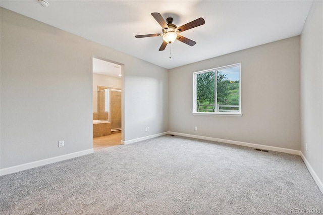 17710 E Emilia Dr, Parker, CO 80134 - carpeted spare room featuring a ceiling fan and baseboards
