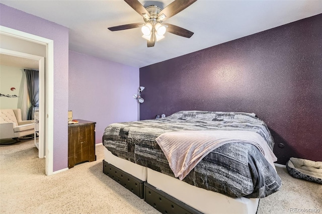 15705 E Brown Ave, Aurora, CO 80013 - bedroom featuring carpet and a ceiling fan
