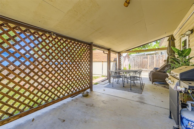 15705 E Brown Ave, Aurora, CO 80013 - view of patio / terrace featuring outdoor dining area and grilling area