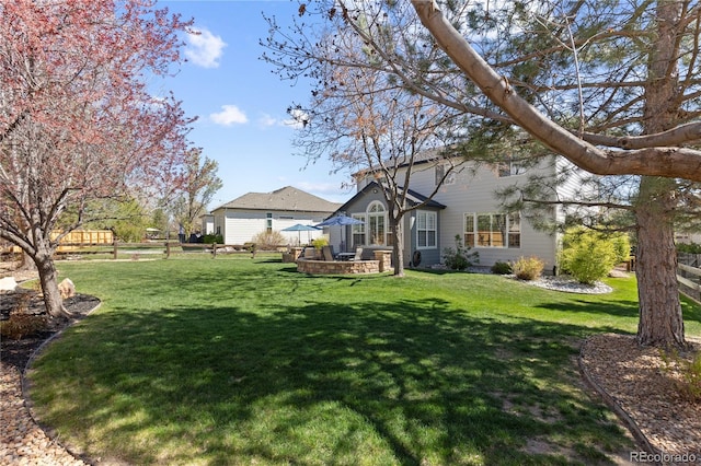 7106 Cerney Cir, Castle Pines, CO 80108 - view of yard