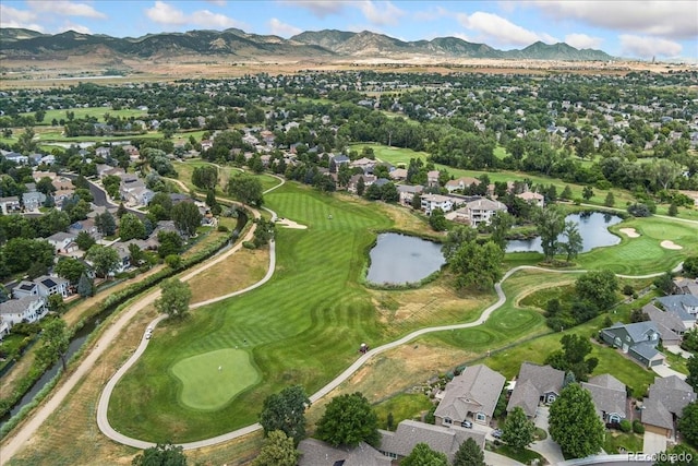 15492 W 65th Ave Unit C, Arvada, CO 80007 - view of property location featuring nearby suburban area, a water and mountain view, and a local golf course