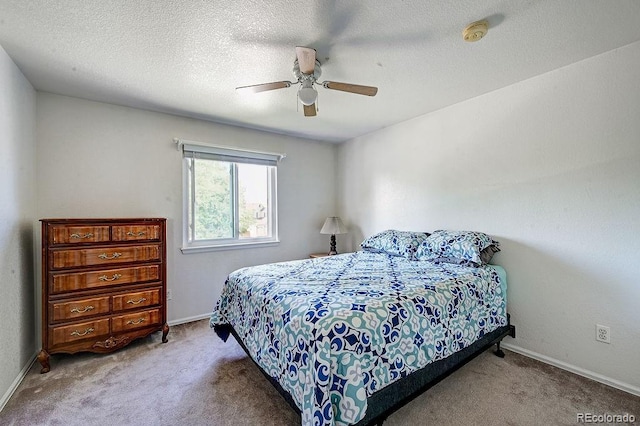 4863 Quail Ct, Frederick, CO 80504 - bedroom with carpet, a ceiling fan, and baseboards