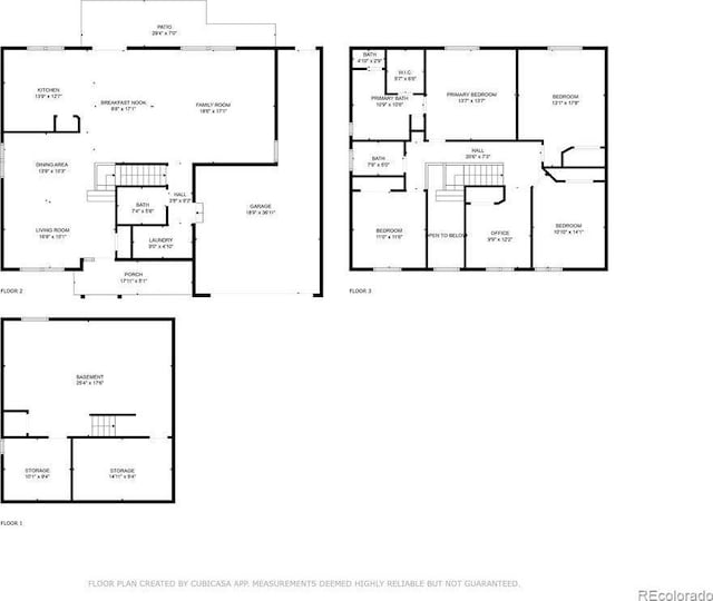 4863 Quail Ct, Frederick, CO 80504 - floor plan / room layout