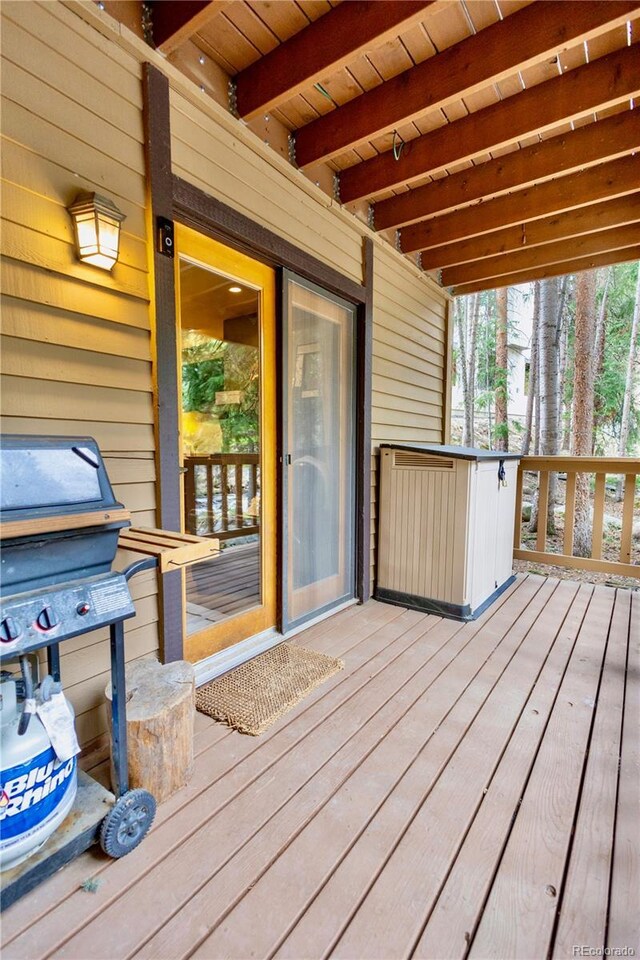145 Arapahoe Rd Unit 102, Winter Park, CO 80482 - view of deck