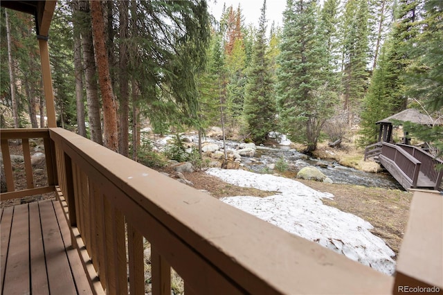 145 Arapahoe Rd Unit 102, Winter Park, CO 80482 - balcony with a view of trees