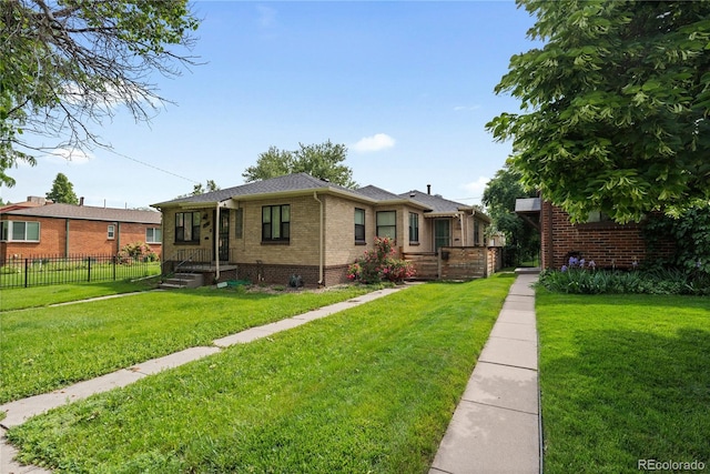 1540 Filbert Ct, Denver, CO 80220 - view of front of home with brick siding