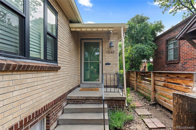 1540 Filbert Ct, Denver, CO 80220 - entrance to property with brick siding