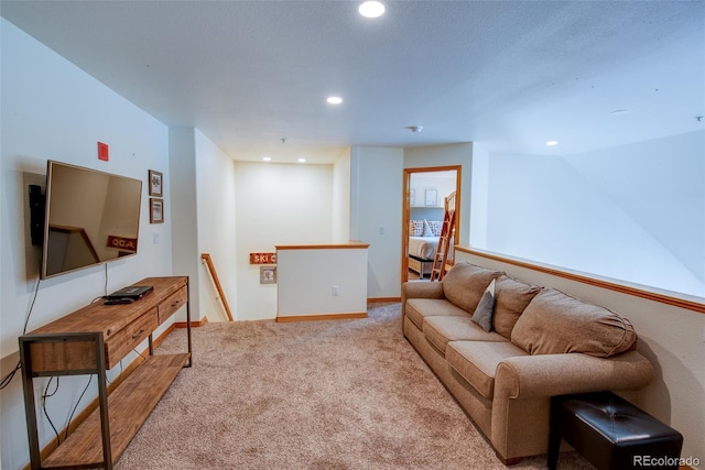 23110 US Highway 6 Unit 5040, Keystone, CO 80435 - living area featuring carpet flooring and recessed lighting