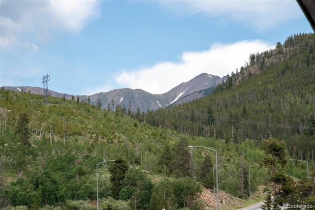 23110 US Highway 6 Unit 5040, Keystone, CO 80435 - view of mountain background featuring a heavily wooded area