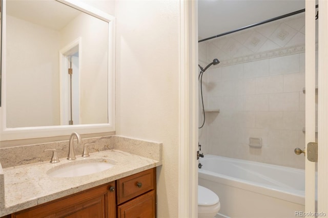 5770 E Warren Ave Unit 206, Denver, CO 80222 - bathroom featuring vanity and shower / bathtub combination