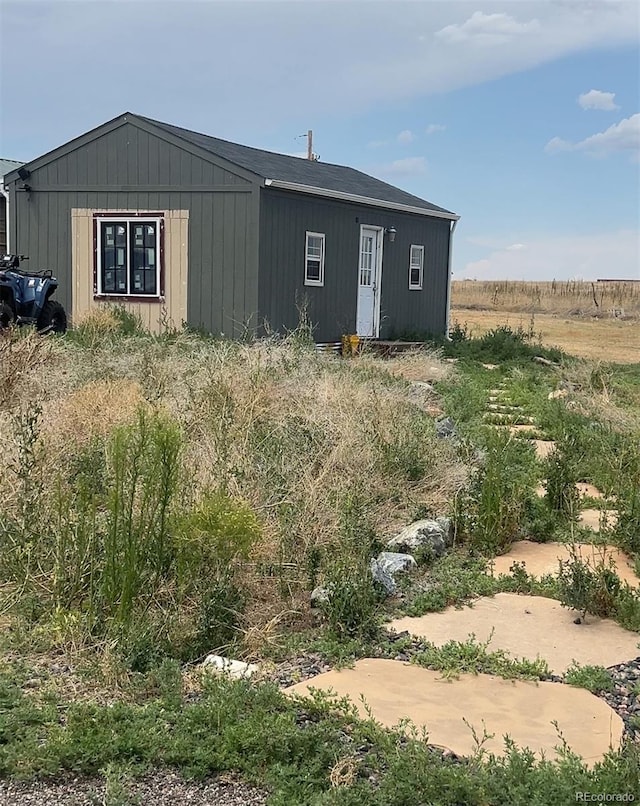 view of rear view of house