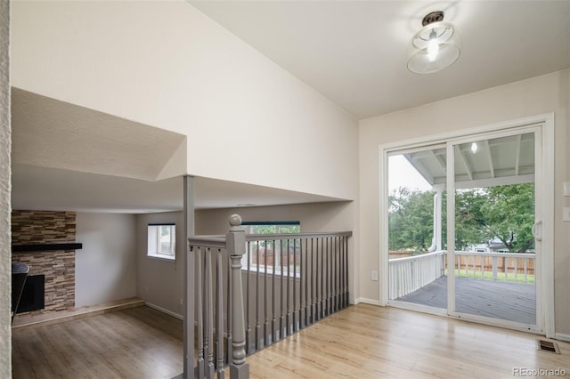 4760 S Wright Way, Morrison, CO 80465 - staircase with wood finished floors