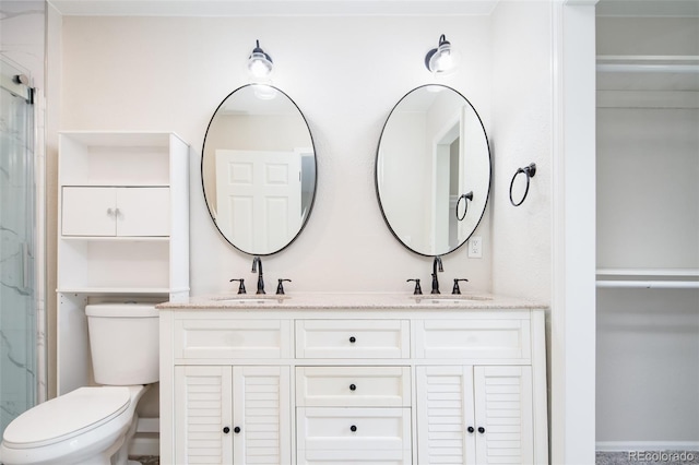4760 S Wright Way, Morrison, CO 80465 - full bath with a marble finish shower and double vanity