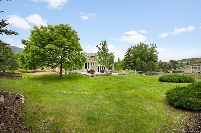 5586 Colorow Dr, Morrison, CO 80465 - view of yard featuring a patio area