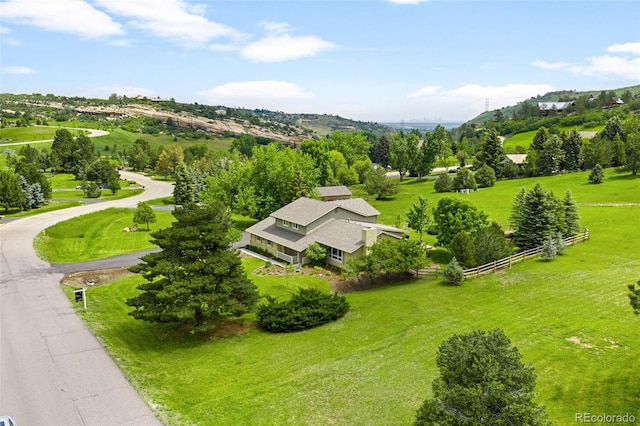 5586 Colorow Dr, Morrison, CO 80465 - view from above of property