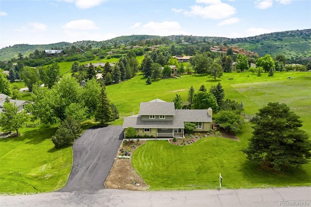 5586 Colorow Dr, Morrison, CO 80465 - aerial view of property and surrounding area