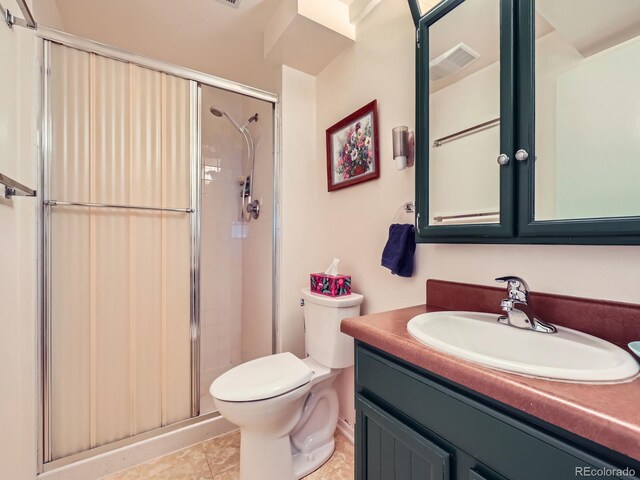 1576 S Ursula Ct, Aurora, CO 80012 - full bath with a shower stall and vanity