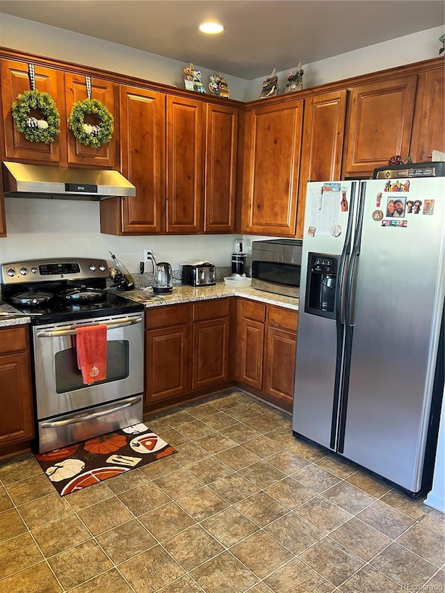 kitchen featuring stainless steel appliances