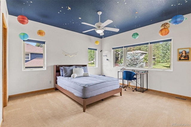 1474 Belford Ct, Evergreen, CO 80439 - bedroom featuring carpet floors and ceiling fan