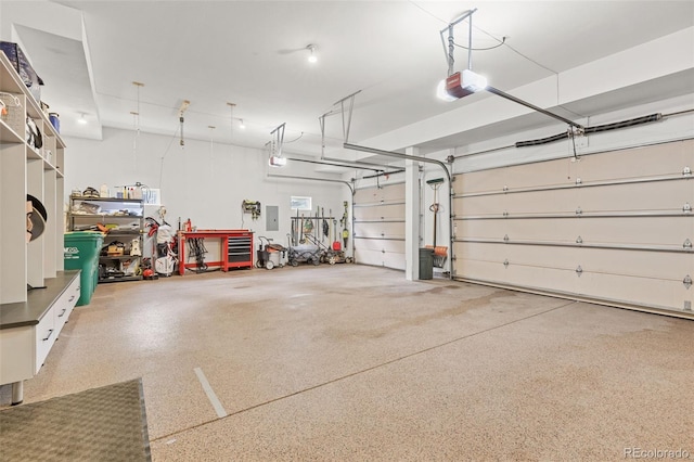 1474 Belford Ct, Evergreen, CO 80439 - garage featuring a garage door opener