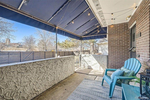 view of patio / terrace