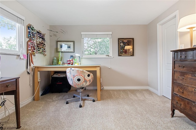 1615 Violet St, Golden, CO 80401 - carpeted home office with healthy amount of natural light