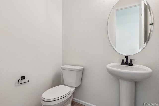 bathroom with toilet