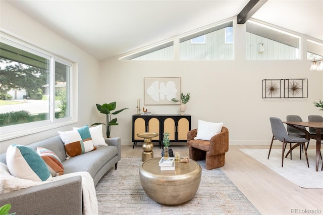 7453 E Jefferson Dr, Denver, CO 80237 - living room featuring wood finished floors and baseboards