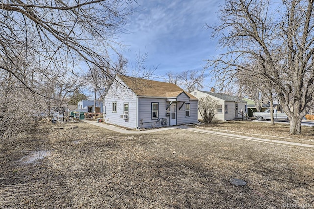 view of bungalow-style house