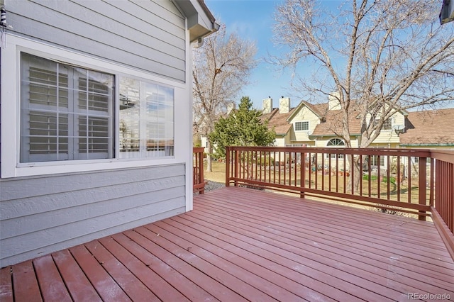 view of deck