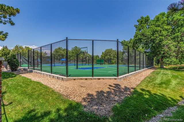 8039 E Phillips Cir, Centennial, CO 80112 - view of tennis court featuring community basketball court