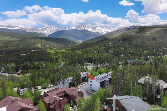 141 Forest Trl # 16, Winter Park, CO 80482 - aerial view of a heavily wooded area and mountains