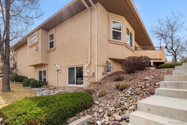 4362 Susie Vw, Colorado Springs, CO 80917 - view of side of property featuring stucco siding
