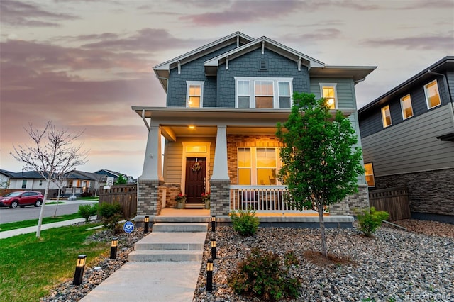 21492 E 60th Ave, Aurora, CO 80019 - craftsman inspired home featuring covered porch
