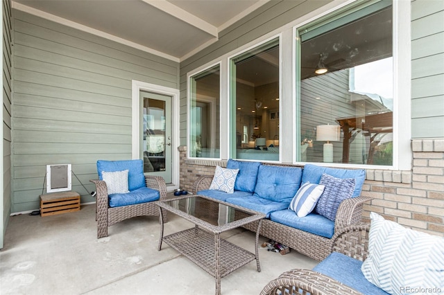 21492 E 60th Ave, Aurora, CO 80019 - view of patio featuring outdoor lounge area