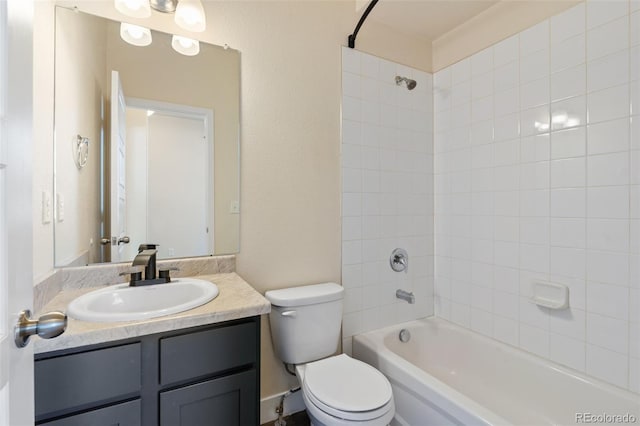 9805 Granite Park Ln, Peyton, CO 80831 - bathroom with vanity and tub / shower combination