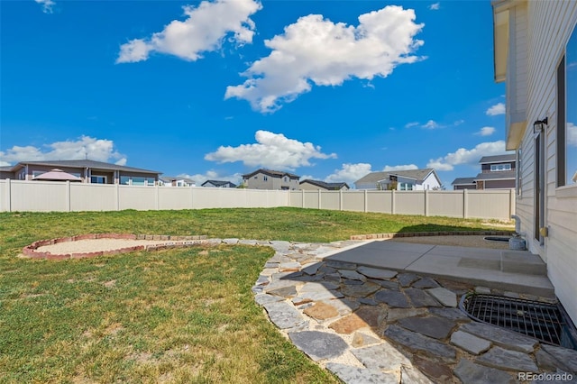 9805 Granite Park Ln, Peyton, CO 80831 - view of yard featuring a patio area and a residential view