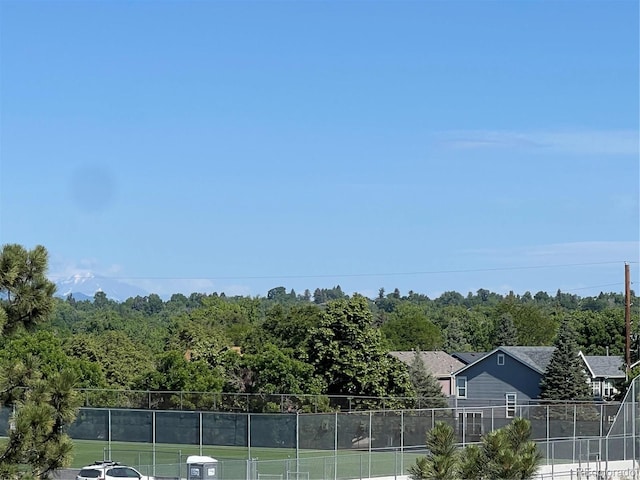 3404 W 18th Ave, Denver, CO 80204 - view of yard featuring a tennis court