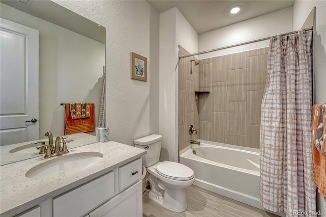 17194 Desert Wine Ln, Parker, CO 80134 - bathroom with vanity and shower / bath combo