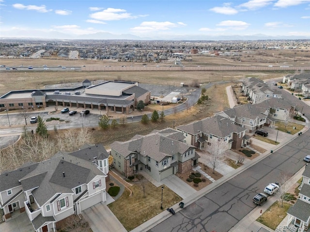 birds eye view of property featuring a residential view