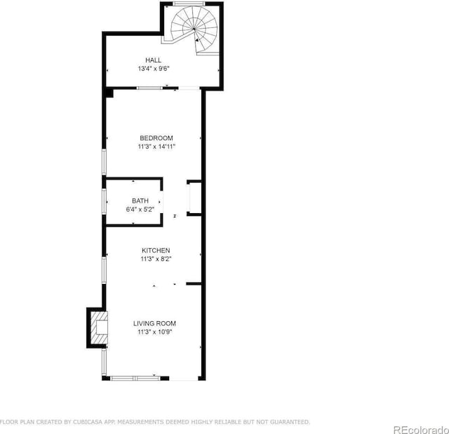 3914 Osage St, Denver, CO 80211 - floor plan / room layout