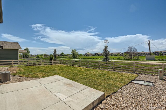 7263 Horsechestnut St, Wellington, CO 80549 - view of yard featuring a patio area and cooling unit
