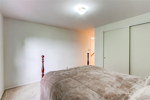 9614 W Powers Cir, Littleton, CO 80123 - bedroom with carpet flooring and a closet