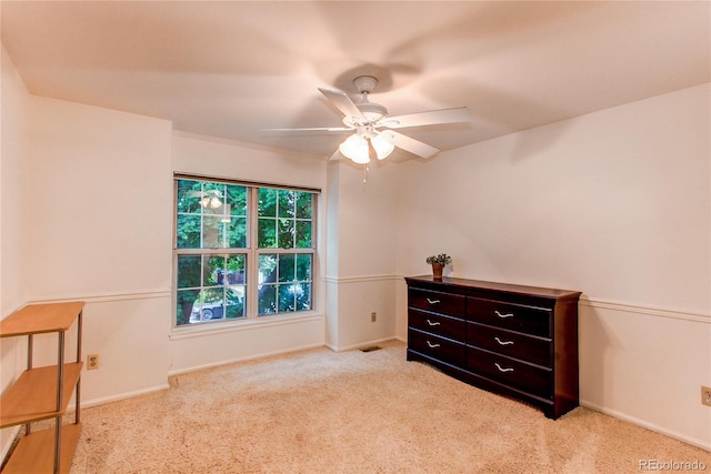 9614 W Powers Cir, Littleton, CO 80123 - carpeted bedroom featuring baseboards and ceiling fan