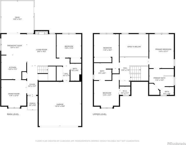 9614 W Powers Cir, Littleton, CO 80123 - view of floor plan / room layout
