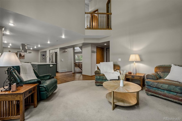 6285 Moccasin Pass Ct, Colorado Springs, CO 80919 - living room with wood finished floors