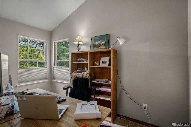 6285 Moccasin Pass Ct, Colorado Springs, CO 80919 - office space featuring lofted ceiling